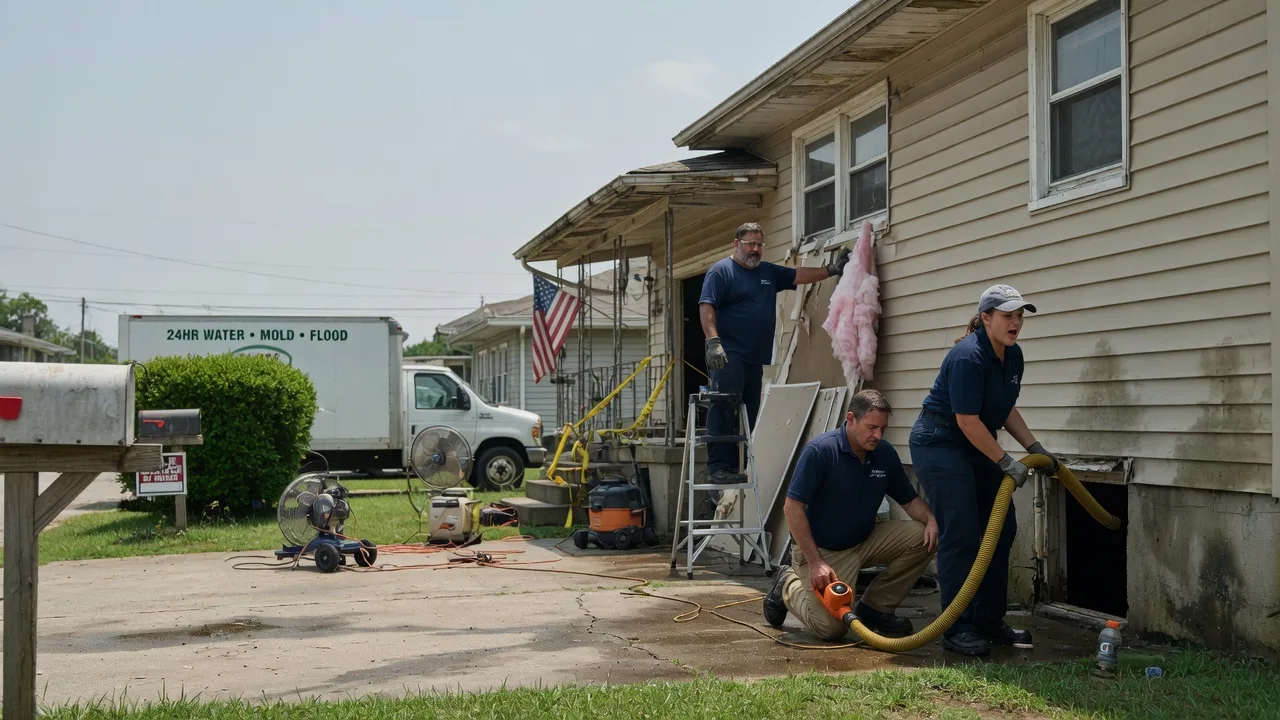 Water Damage Repair in Ireland, WV near me